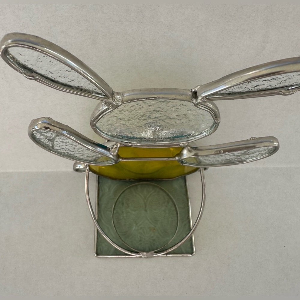 Stained Glass Bunny Tea Light Candle🐰 - Picture 6 of 11